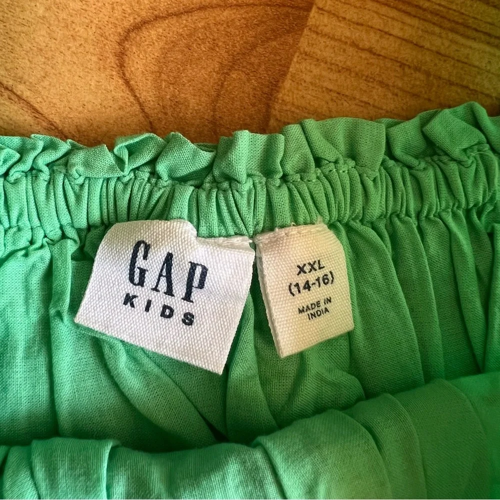 GAP Kids Green Elastic Top